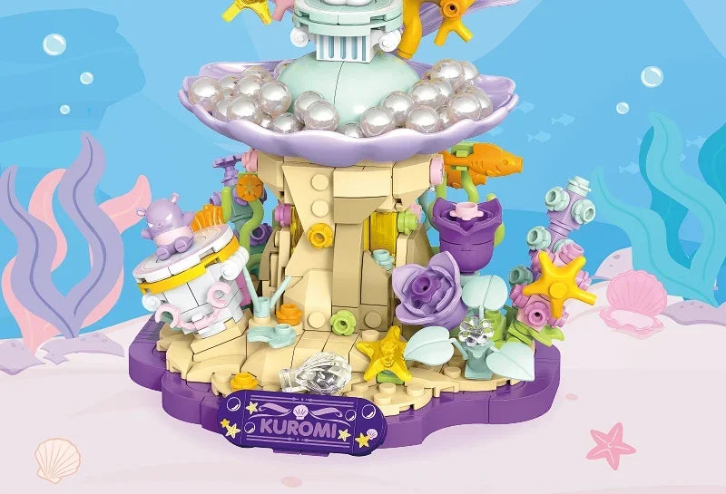 TOPTOY Sanrio Kuromi Whispering Wishes Micro Building Blocks