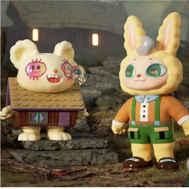Finding Unicorn AGAN-YEAOHUA Dark Fairy Tale Series Blind Box Toys Cute Action Anime Figure Kawaii Mystery Box Designer Model
