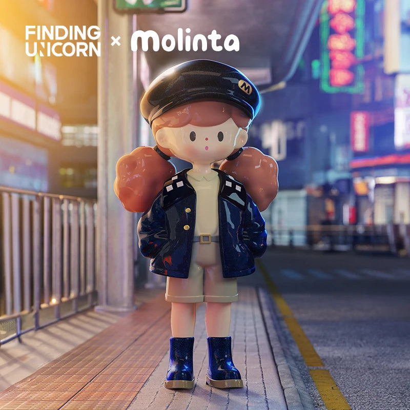 Finding Unicorn Molinta Retro Girls Series Blind Box Collectible Figures