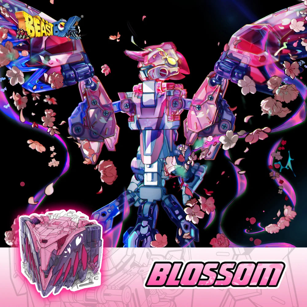 52TOYS BeastBox BB-10BL BLOSSOM Parrot Deformation Collectible Action Figure