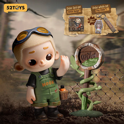 52TOYS 52TOYS NOOK Wasteland Park Blind Box Mystery Figure Collectible Toy blind box vinyl figure, sealed mystery packaging,