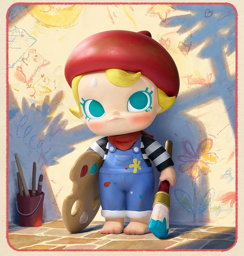 POP MART Baby Molly Future Painter Collectible Figure