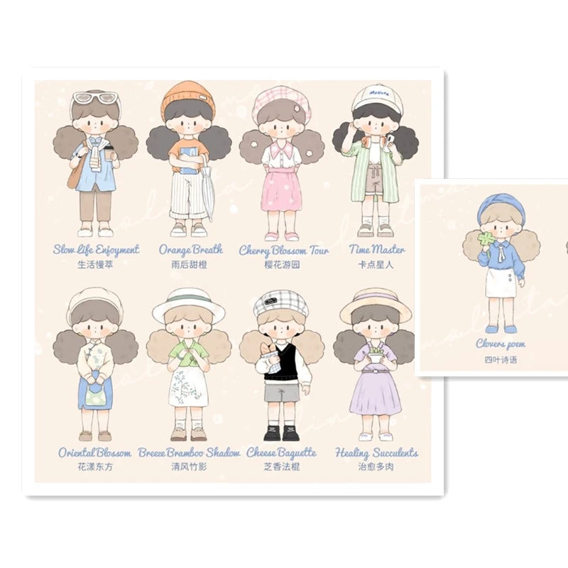 nan blind box vinyl figure, sealed mystery packaging, product photo for collectors in NZ