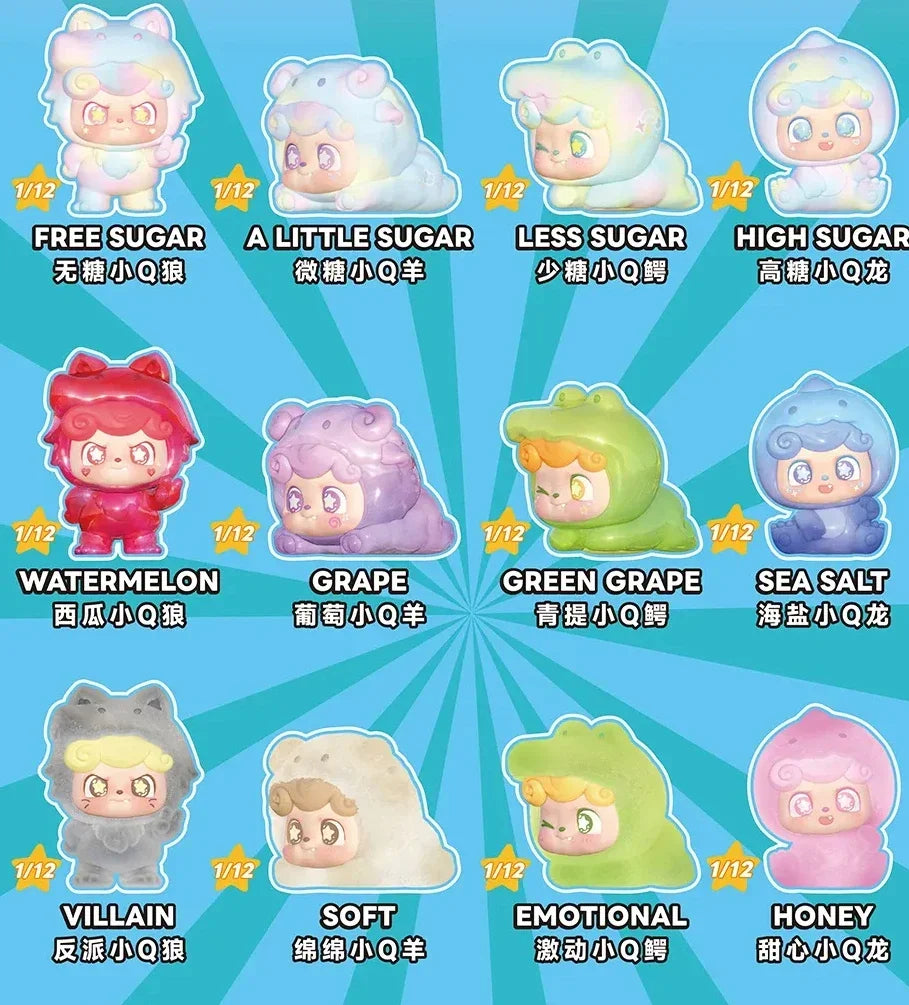 Q.Kid Super O.Team Mini Series Blind Box Collectible Figures