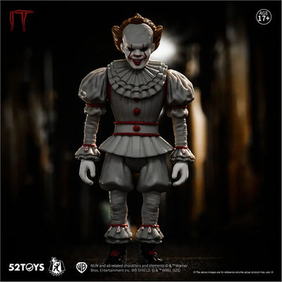 52TOYS Action Figure Dance of Lightning IT-Pennywise, Action Figure Toys, 3.75inch Adjustable Figure Anime Toys Adult Boys Child