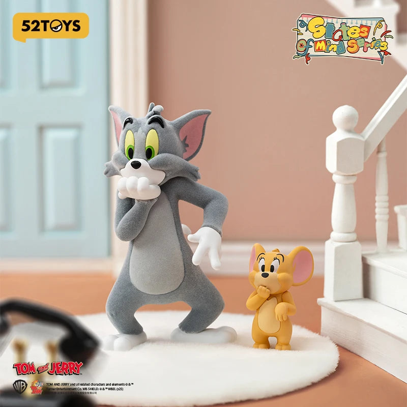 52TOYS Tom and Jerry States of Mind Series Blind Box Mystery Collectible Figures