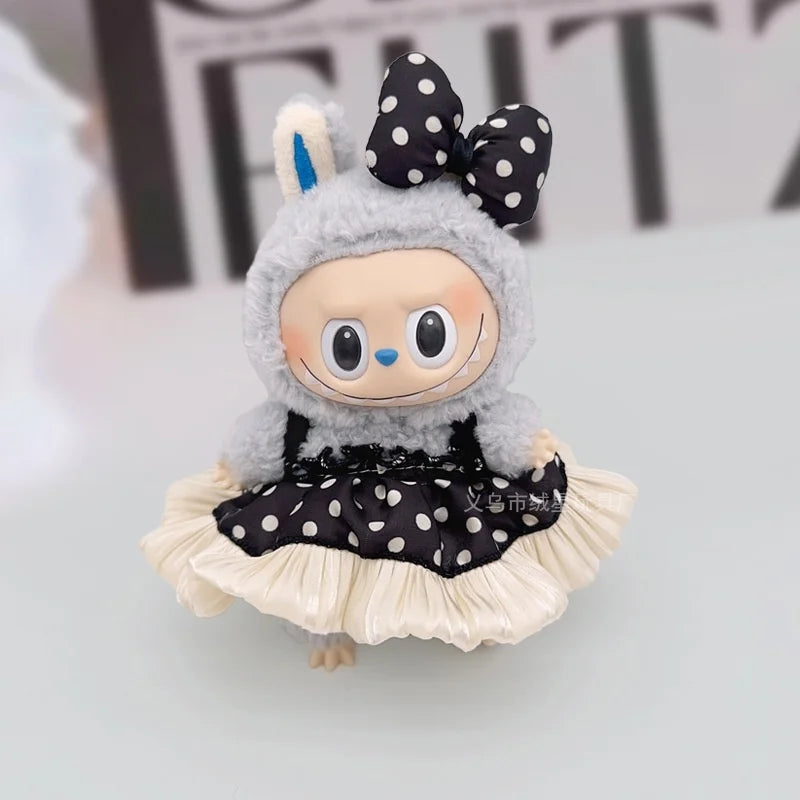 Mini Clothing Set for Labubu V1/V2/V3 | Fashion Doll Outfit Accessories (Doll Not Included)
