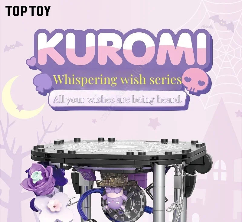 TOPTOY Sanrio Kuromi Whispering Wishes Micro Building Blocks