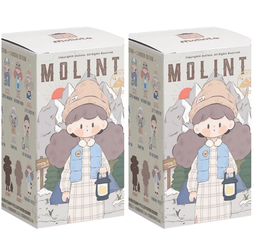 Finding Unicorn Molinta Camping Vlog Series Blind Box Collectible Figures