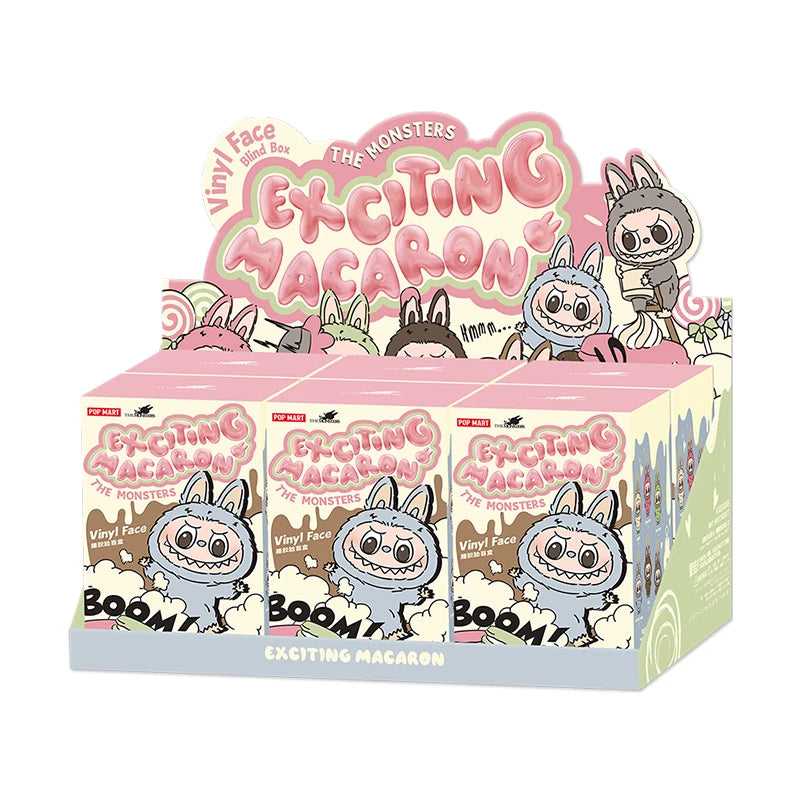 POP MART Labubu The Monsters Exciting Macaron Blind Box Figure