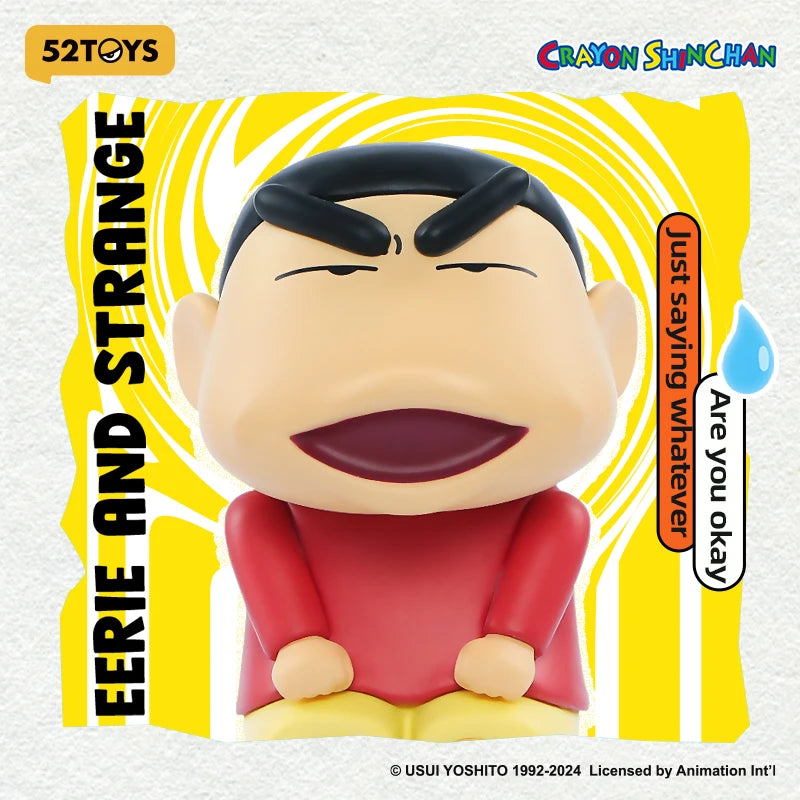 52TOYS Crayon Shinchan Comical Series Blind Box Mystery Figure Collectible Toy