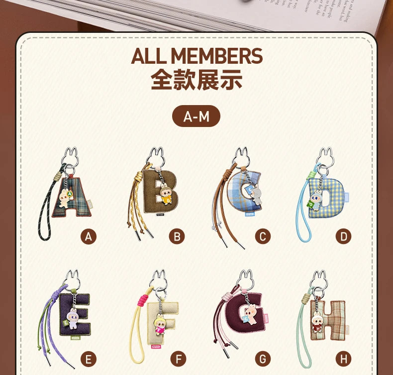POP MART Labubu The Monsters Pin for Love Letter Pendant Blind Box (Pre-Order)