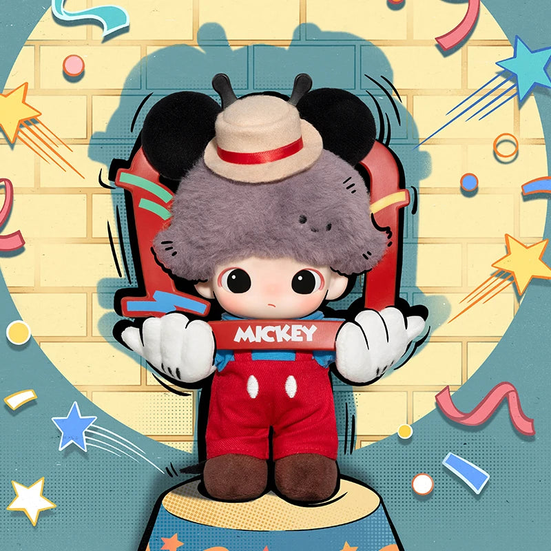 POP MART DIMOO WORLD × DISNEY Series Vinyl Plush Keychain Blind Box