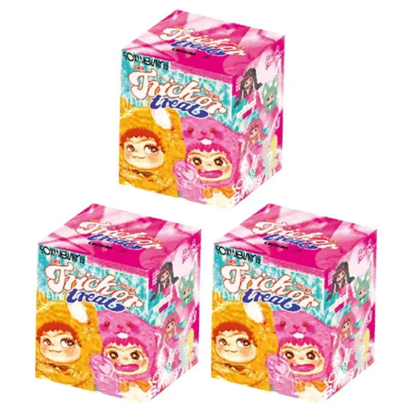 WAKUKU FOX & BUNNY Jrickor Treat Series – Kawaii Blind Box Mystery Figure
