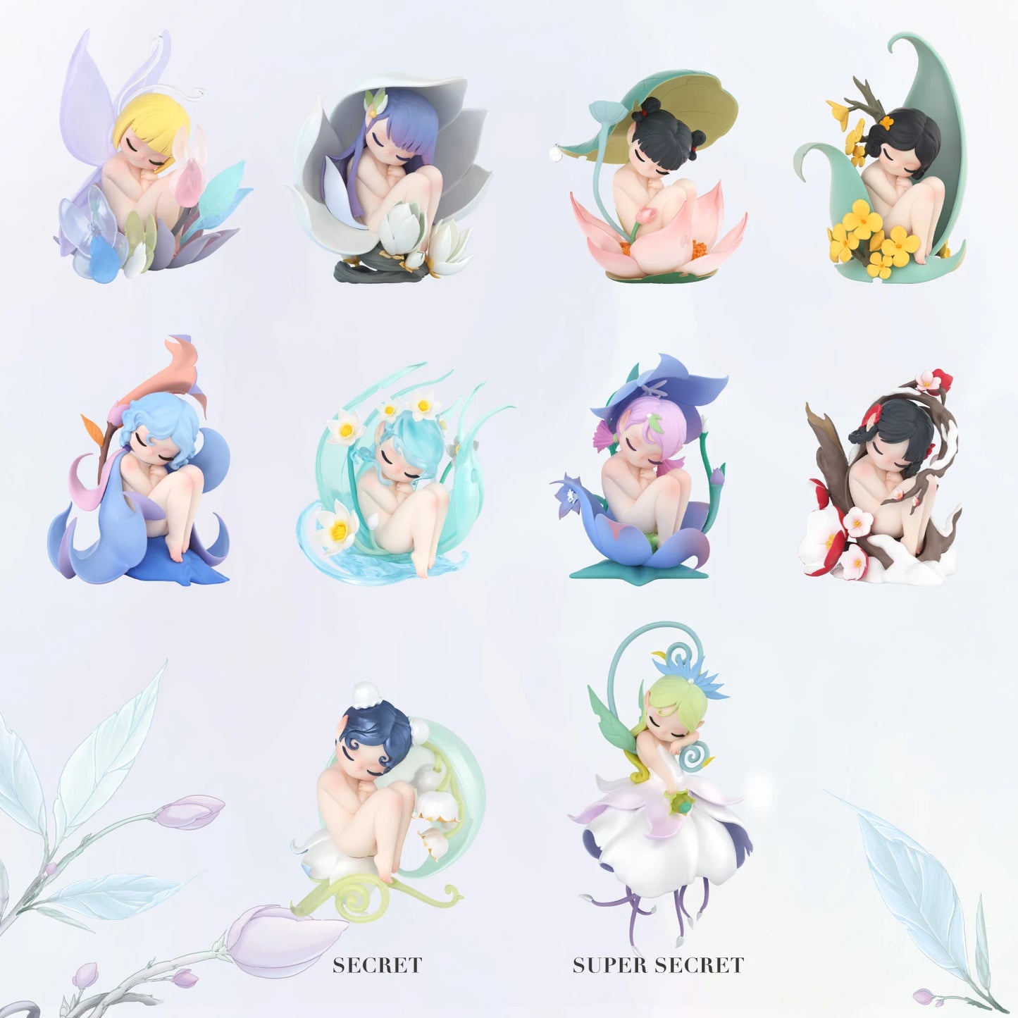 52TOYS Sleep Flower Elves Series – Blind Box Action Figure