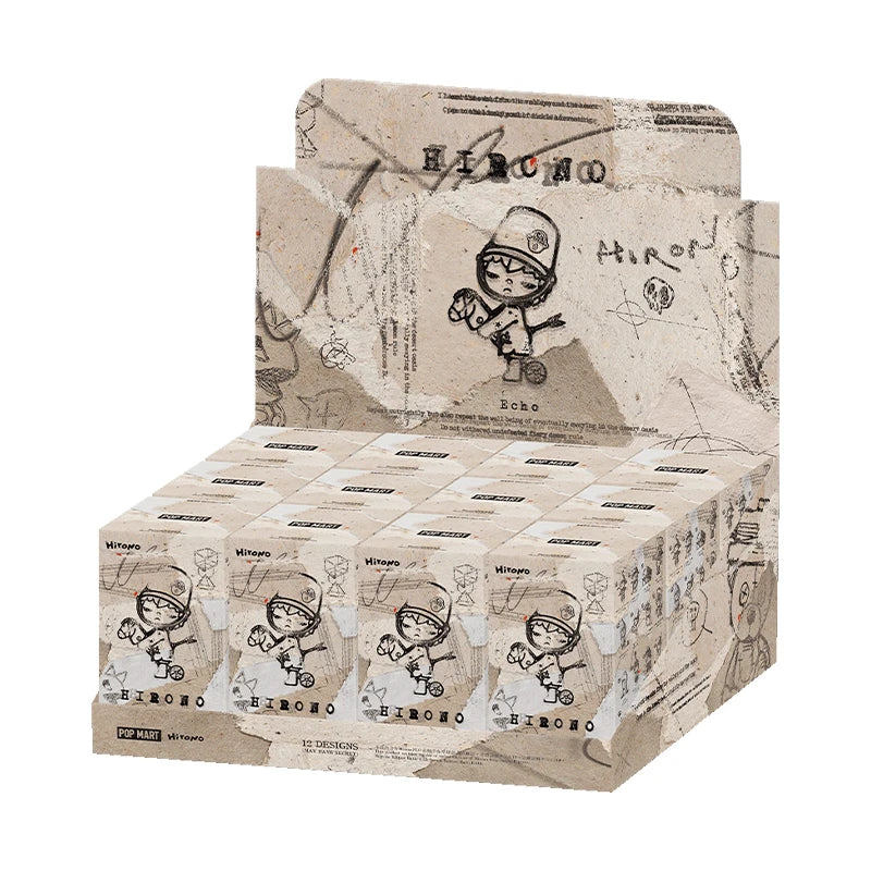 Display of Hirobo tissues with cartoon character design on a white background