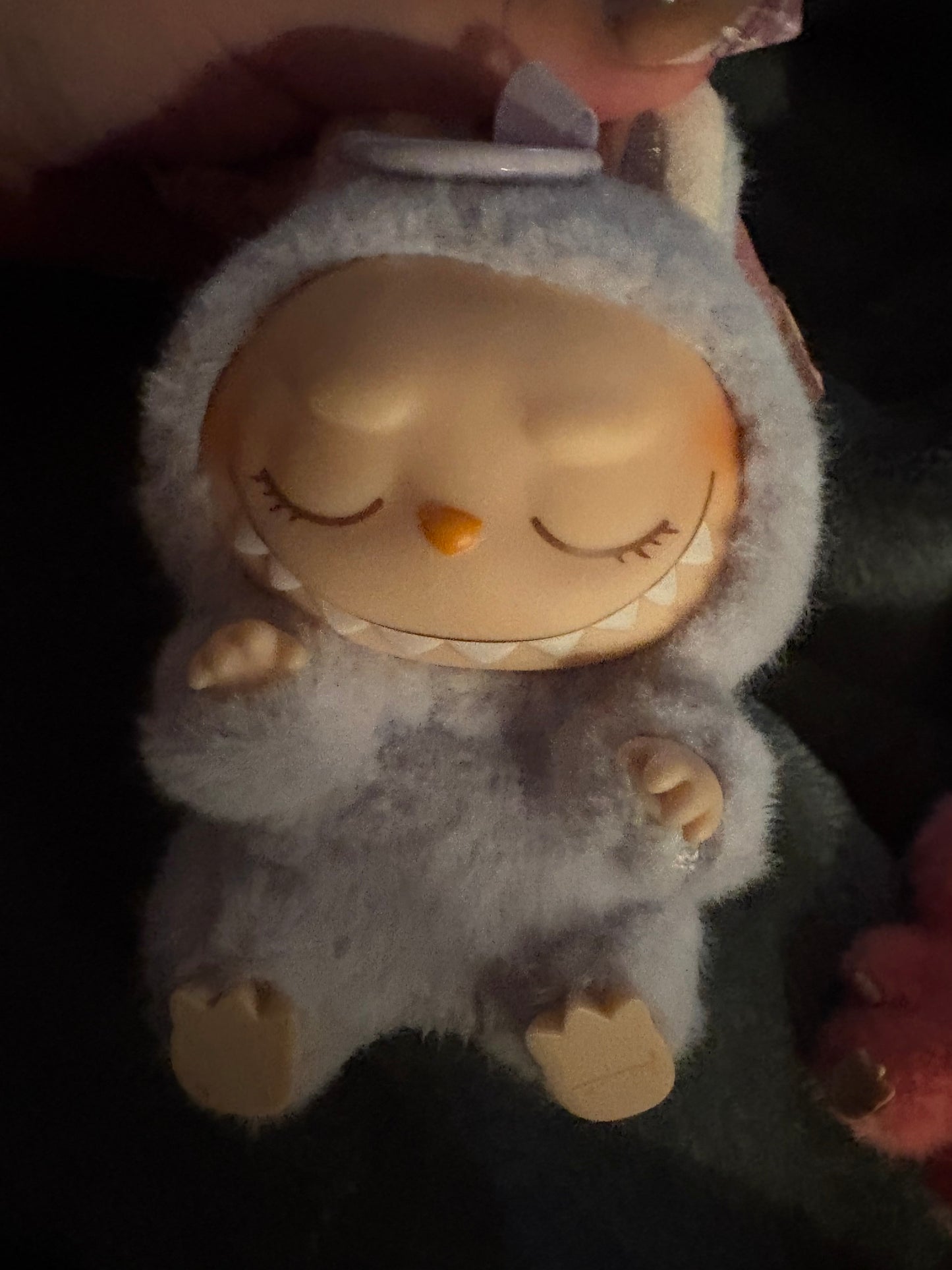 Confirmed POP MART THE MONSTERS Labubu Have a Seat Vinyl Plush Blind Box (Open)