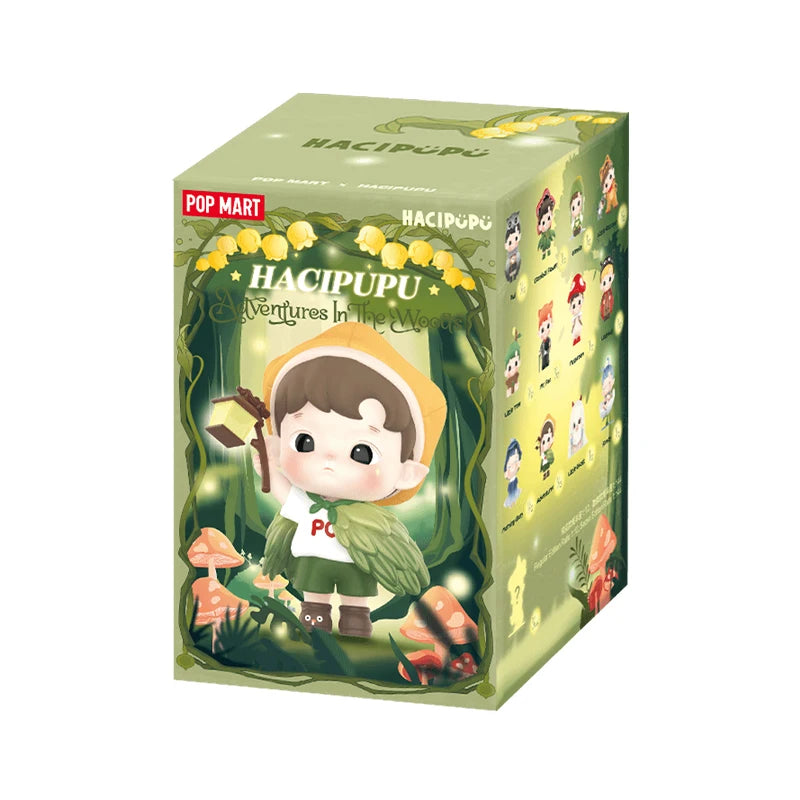 POP MART HACIPUPU Adventures In The Woods single blind box packaging