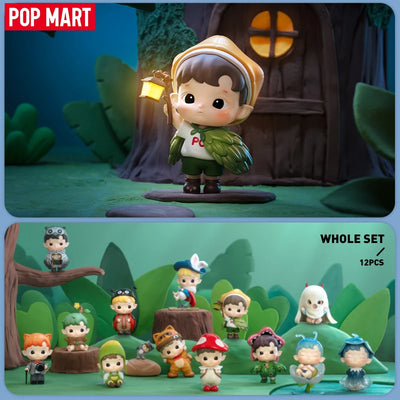 POP MART HACIPUPU Adventures In The Woods figure holding lantern at night