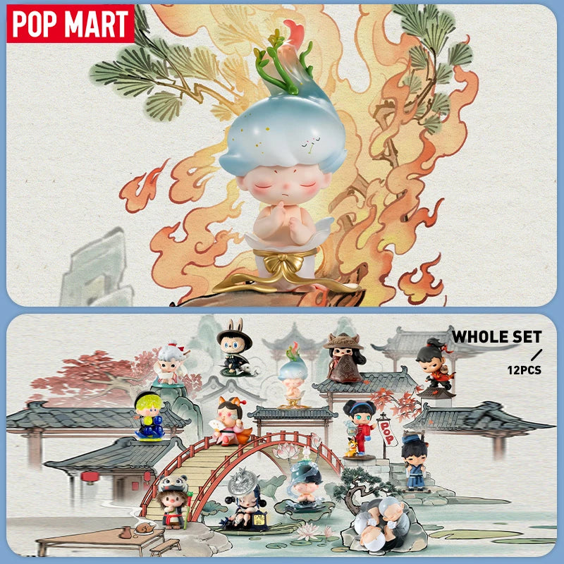 POP MART Matchless 14th Anniversary figure with flame and cloud design