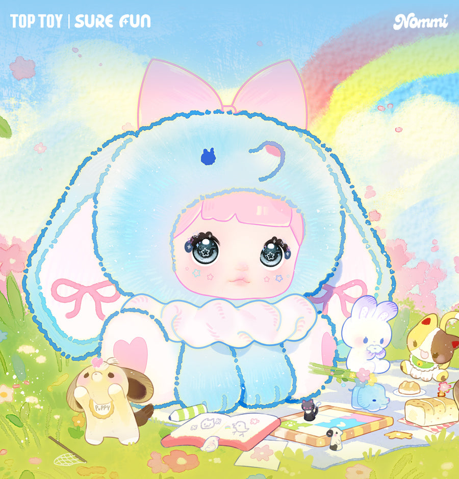 Nommi Sitting Baby Zoo Series Blind Box Plush