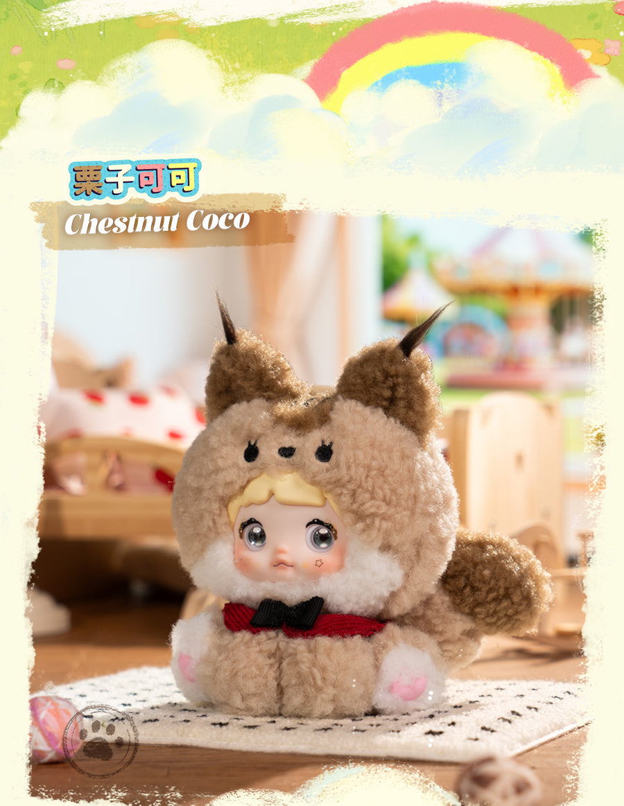 Nommi Sitting Baby Zoo Series Blind Box Plush