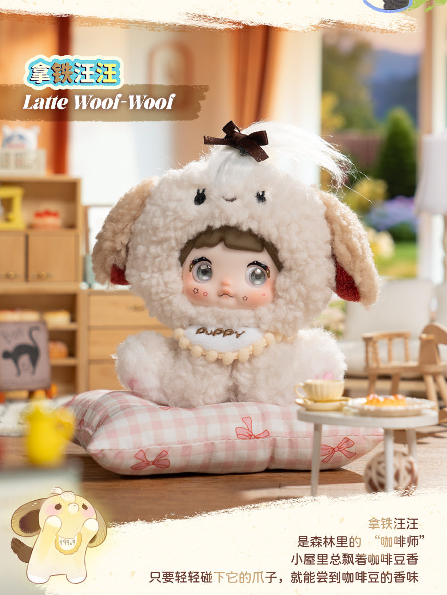 Nommi Sitting Baby Zoo Series Blind Box Plush