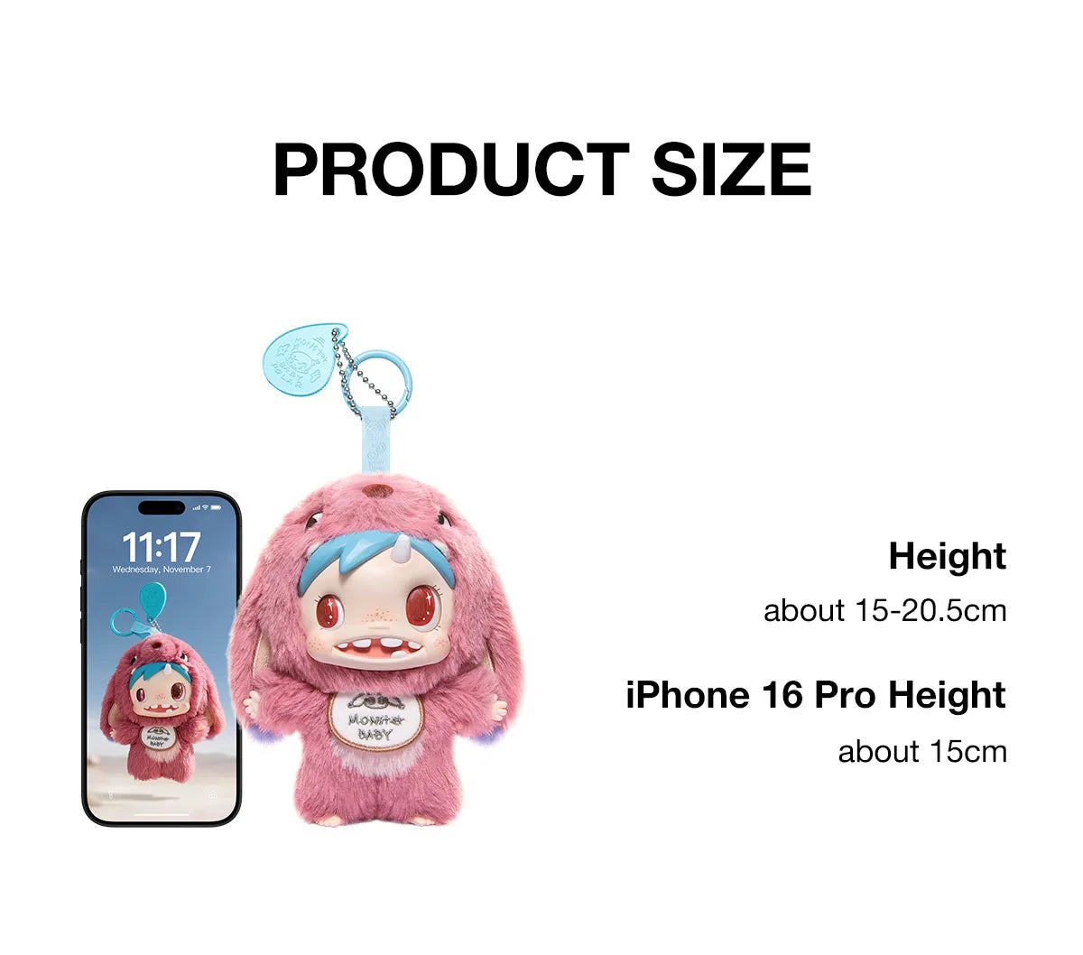 POP MART Polar Monster Baby Plush Pendant Blind Box Ver.1