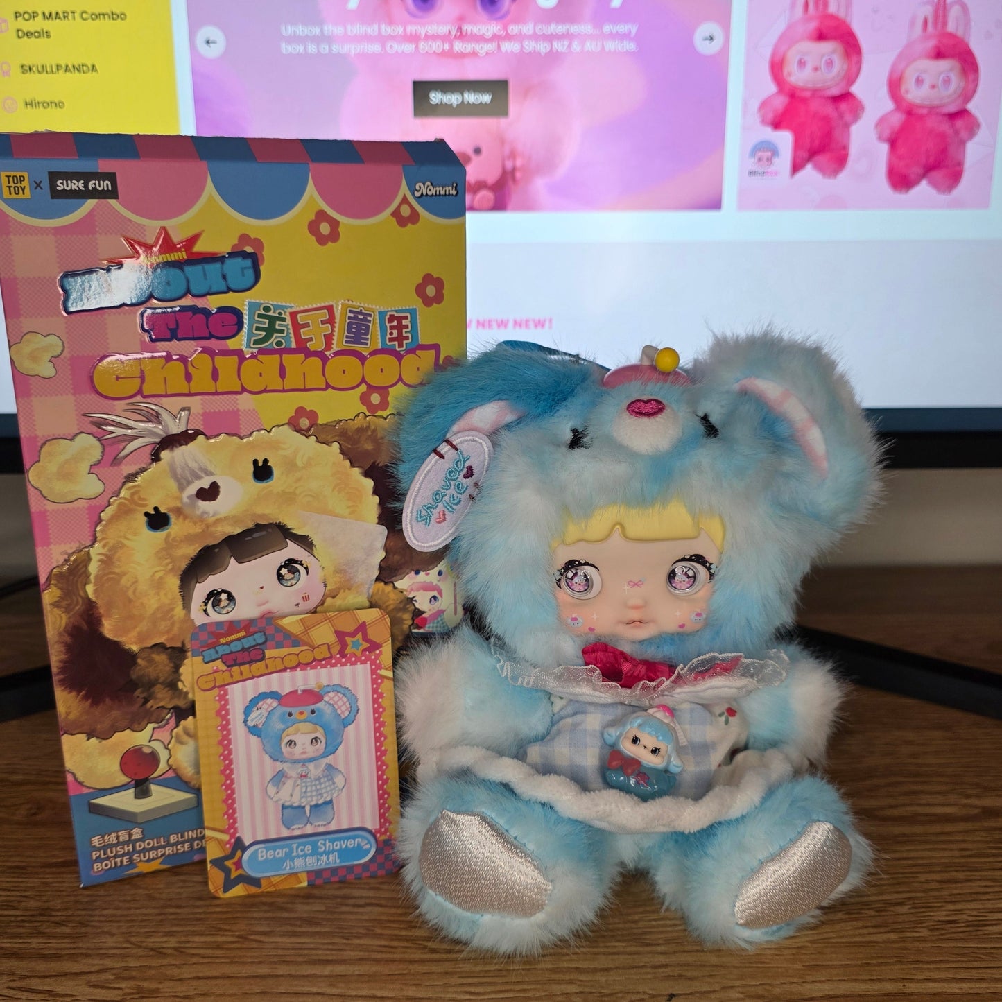 Confirmed Nommi About the Childhood Series Bear Ice Shaver (Open)