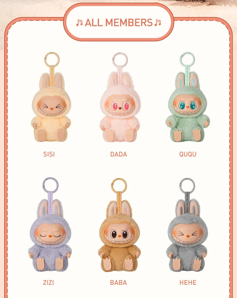 POP MART THE MONSTERS Labubu Have a Seat Vinyl Plush Blind Box