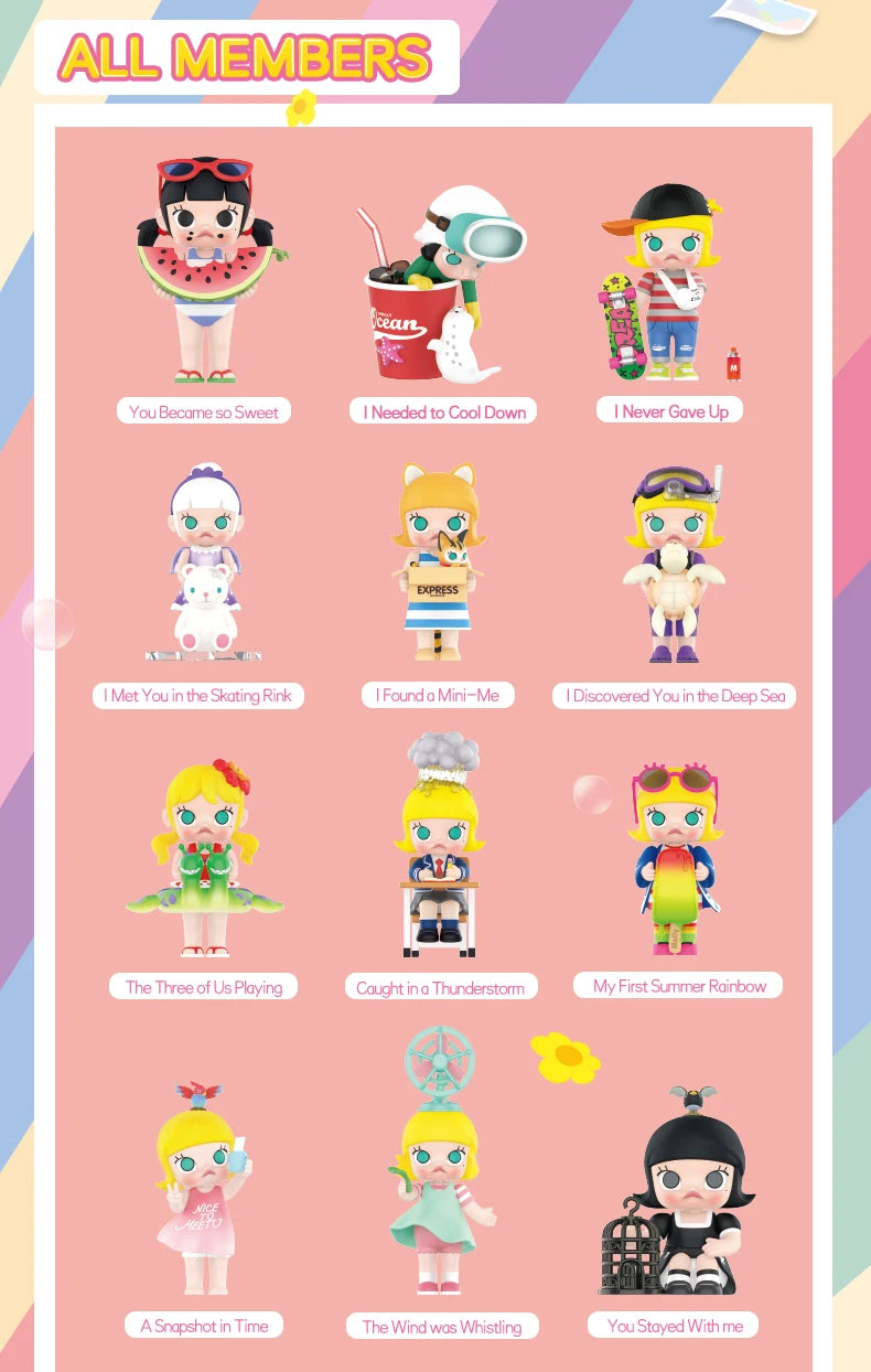 POP MART Molly My Childhood Series Blind Box Figures (Pre-Order)
