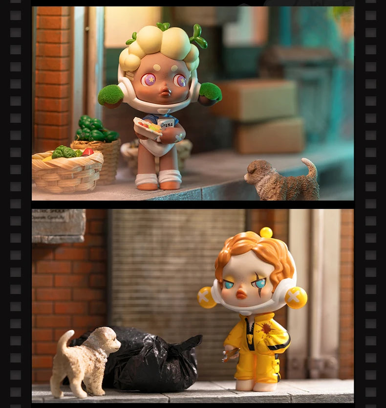 POP MART SKULLPANDA Action Cut! Series Blind Box Figures (Pre-Order)