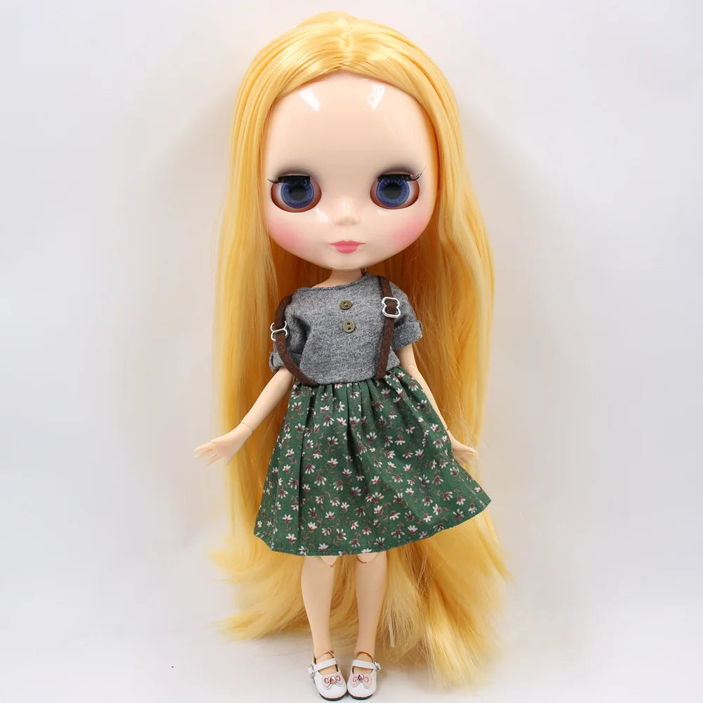 ICY DBS Blyth Doll Series No.BL0658 Blonde hair with Natural skin detail view