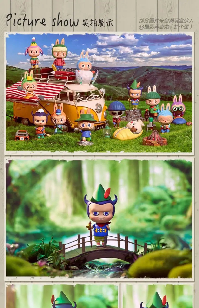 POP MART Labubu The Monsters Elf Wilderness Travel Blind Box Figure (Pre-Order)