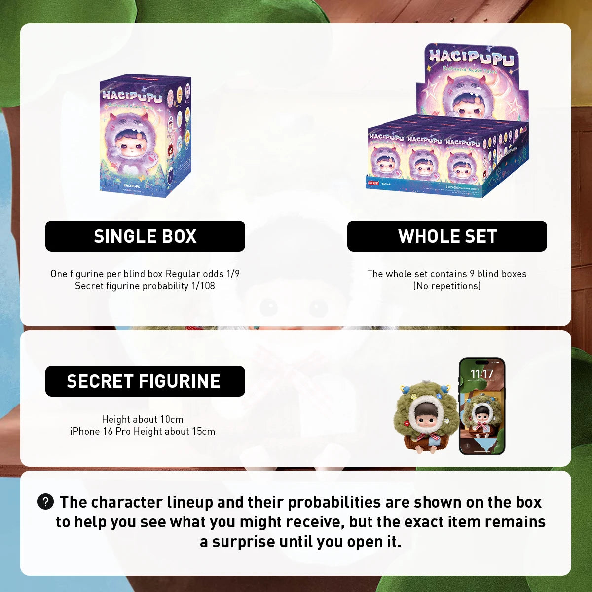 POP MART HACIPUPU Enchanted Realm Tales | BlindBox NZ