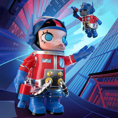 POP MART MEGA SPACE MOLLY 400% Optimus Prime Limited Edition Figure