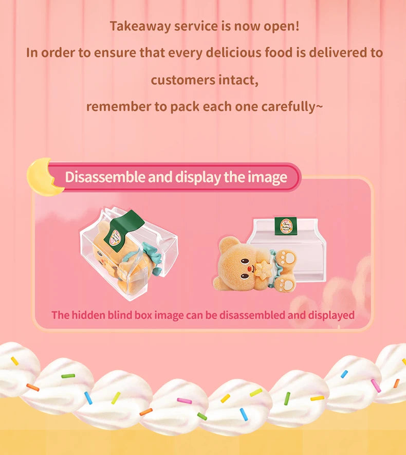 FUNISM Butterbear My Buttery Bakery Series Blind Box Figures