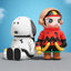 POP MART MEGA SPACE MOLLY Charlie Brown & Snoopy 100% Figure