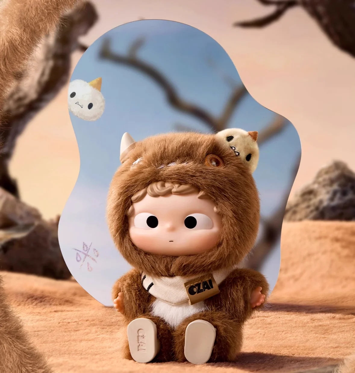 Ozai Emotional Prism Series Plush Blind Box Bag Pendant