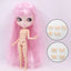 ICY DBS Blyth Doll Carved Lips Face White Skin Joint Body 1/6 BJD image 28