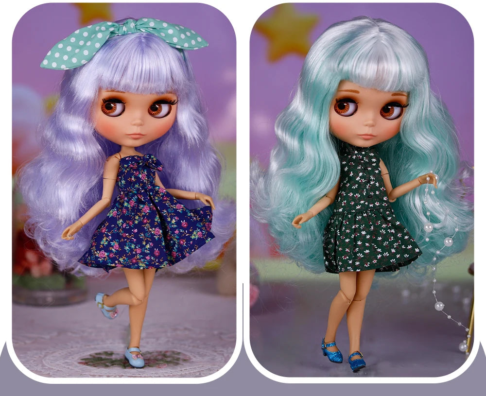 ICY DBS Blyth Doll Tan Skin Matte Face Jointed Body