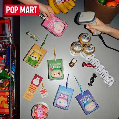 POPMART THE MONSTERS WACKY MART Series Squishy Charm Blind Box Mystery Box Guess Bag Toys Doll Anime Figure Desktop Ornament