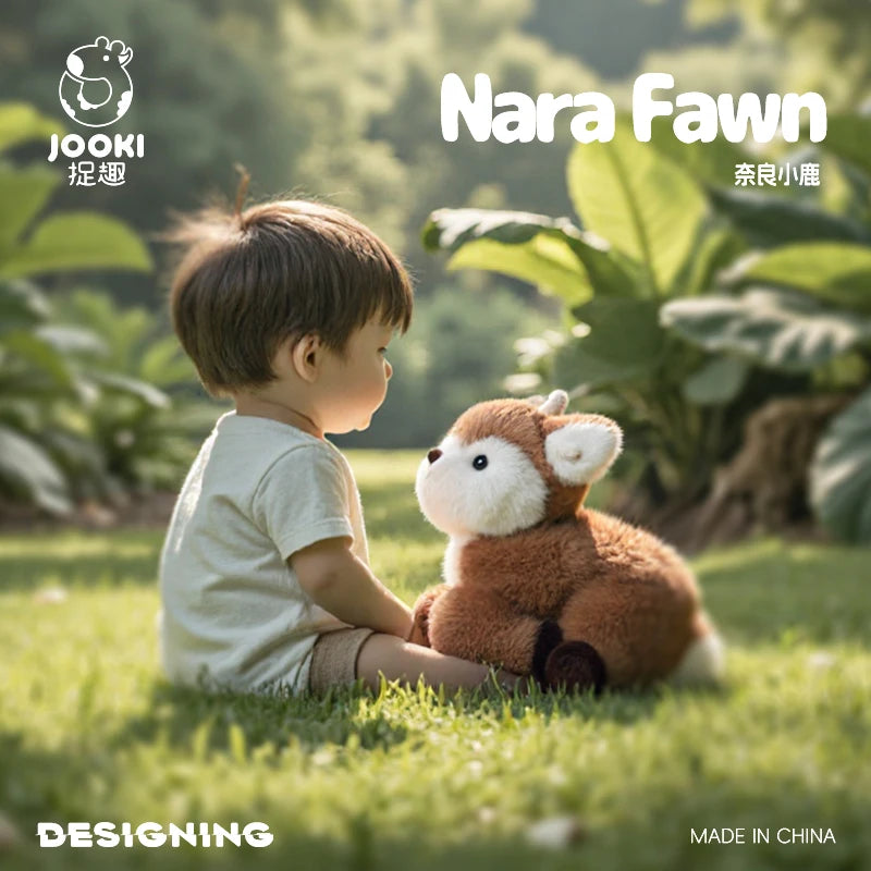 Cute Nara Deer Plush – Japanese Shrine Inspired Stuffed Toy