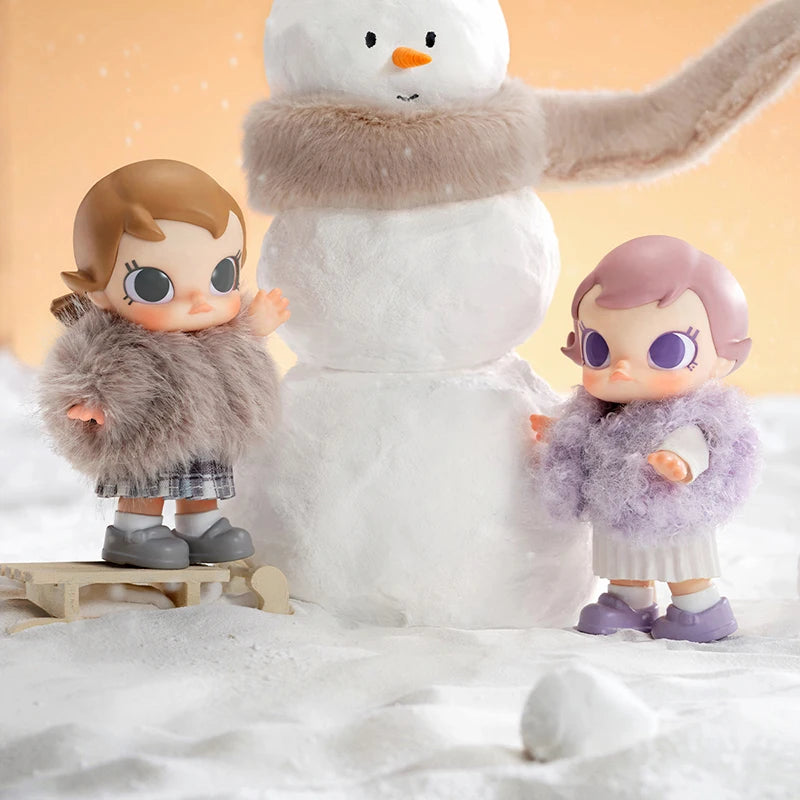 POP MART Baby Molly Winter Fit Check Vinyl Plush Pendant Blind Box