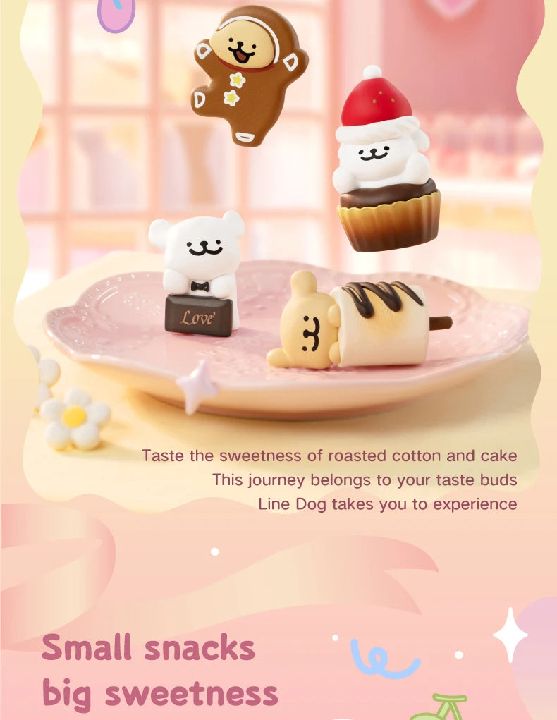 FUNISM Maltese Sweet Box Series Puppy Face Blind Box Figures