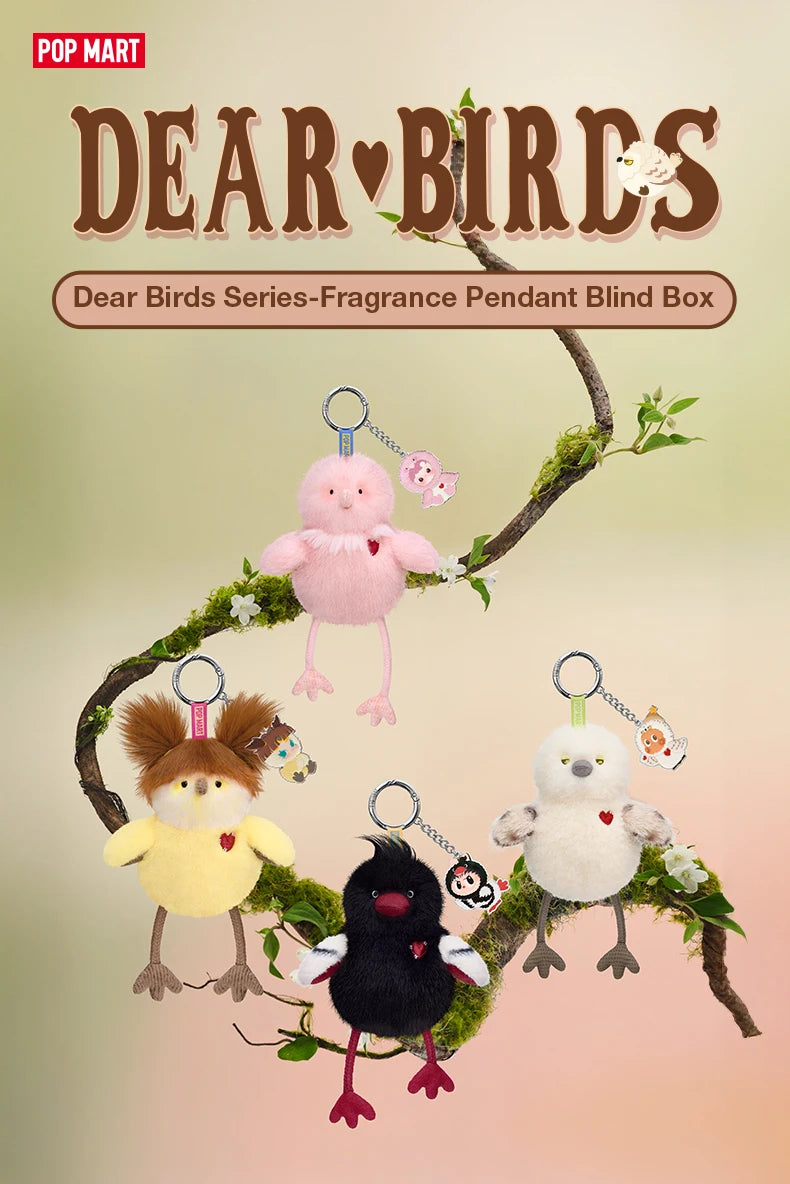 POP MART Dear Birds Series-Sachet Pendant Blind box art view