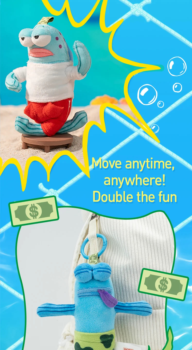 POP MART Bikini Bottom Buddies Whimsical Plush Blind Box