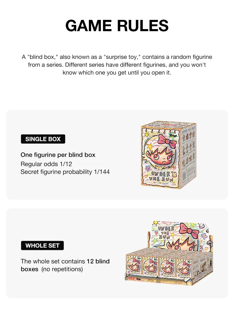 POP MART Zsiga Under the Sun Blind Box Figures