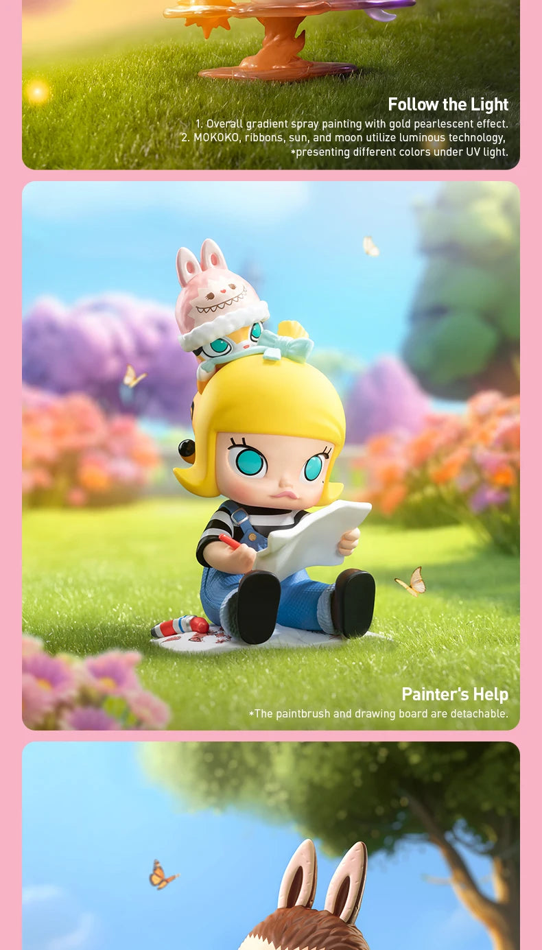 POP MART Finding MOKOKO Series Blind Box Collectible Figures