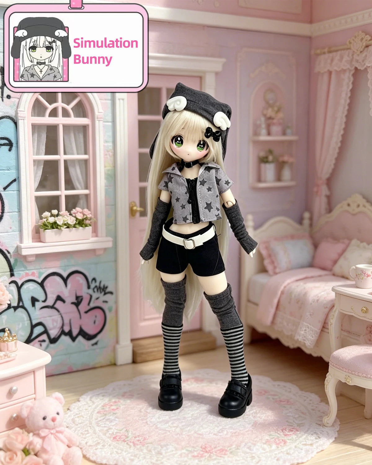 Don't Touch My Bangs Mimi 1/6 BJD Blind Box image 10